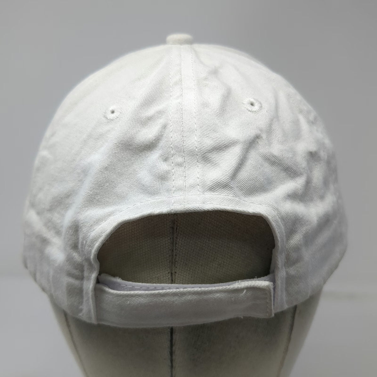 Hit Baseball Cap White One Size Clearwater Analytics Cotton Strapback Hat Tech