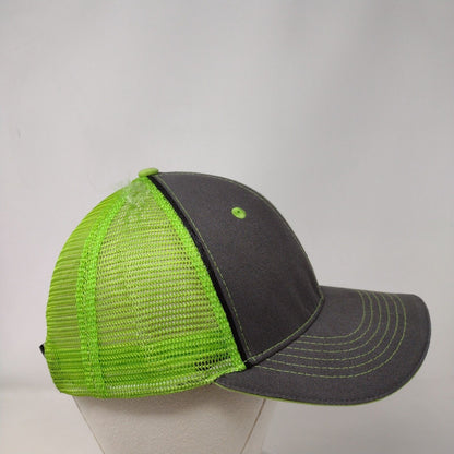 HC Hibbard Construction Strapback Trucker Hat Multi OSFA Mesh Back