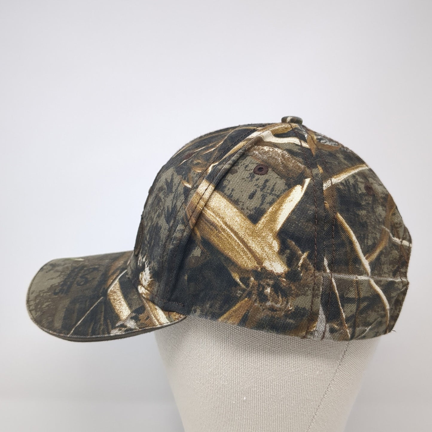 Red Head Baseball Cap Multicolor One Size Adjustable Embroidered Camouflage