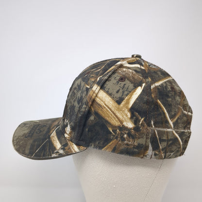 Red Head Baseball Cap Multicolor One Size Adjustable Embroidered Camouflage