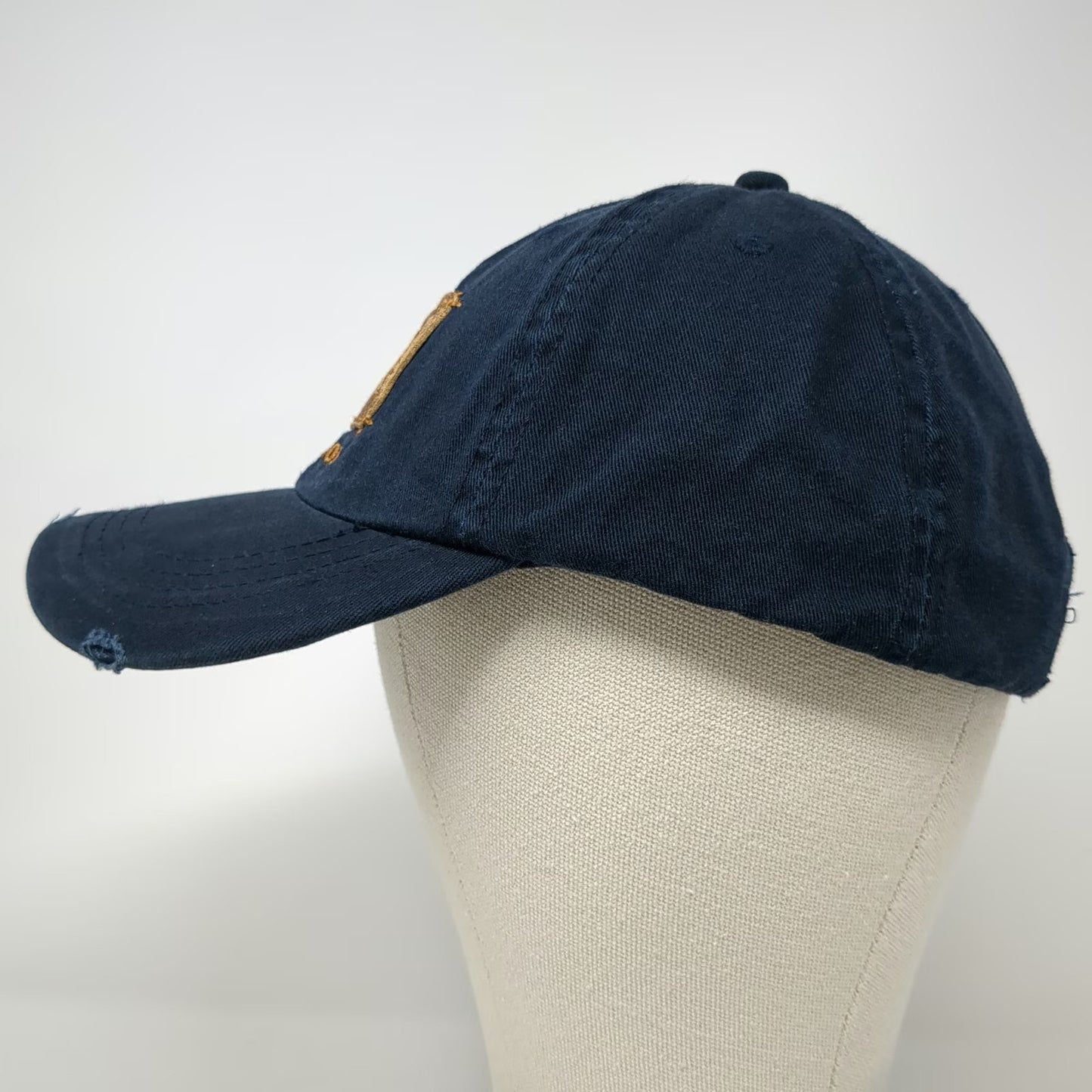 Hard Rock Cafe Baseball Cap Blue Brown One Size Distressed Lake Tahoe Patch Hat