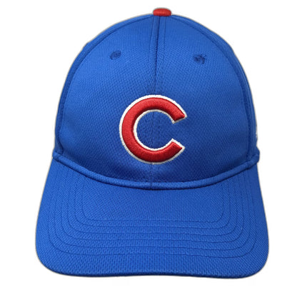 OC Sports Chicago Cubs MLB Baseball Cap Blue One Size Mesh Strapback Logo Hat