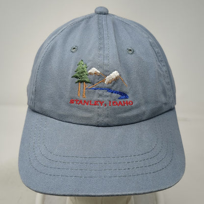 Outdoor Cap Baseball Cap Blue One Size Stanley Idaho Mountains Pine Tree Hat