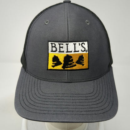 Richardson Trucker Hat Gray One Size Bell's Inspired Brewing Beer Mesh Snapback