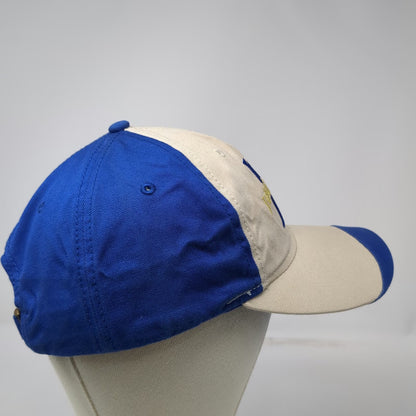 My Father Cigars Jaime Garcia Cigar Baseball Cap Beige Blue OSFM Slideback Hat