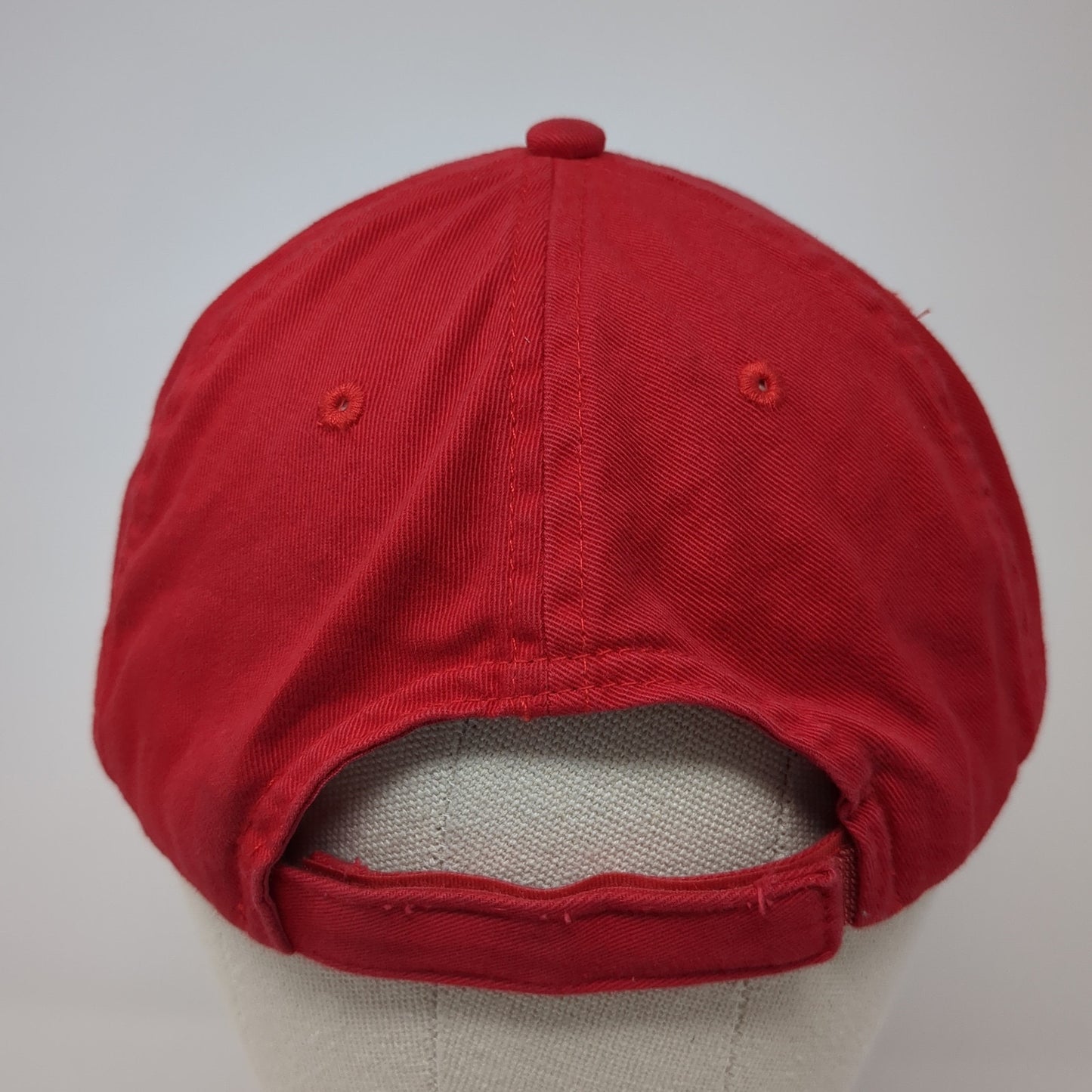 Wingin Out Wings Delivered Strapback Hat Red One Size Adjustable 6 Panel