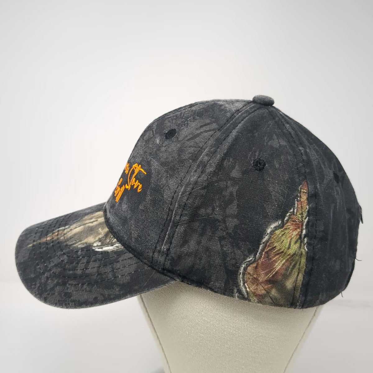 Outdoor Cap Baseball Cap Black One Size Prairie Store Bar & Grill Camo Hat