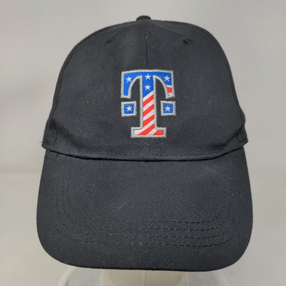 T-Mobile Mobilize For Service Strapback Hat Black One Size Embroidered Patriotic