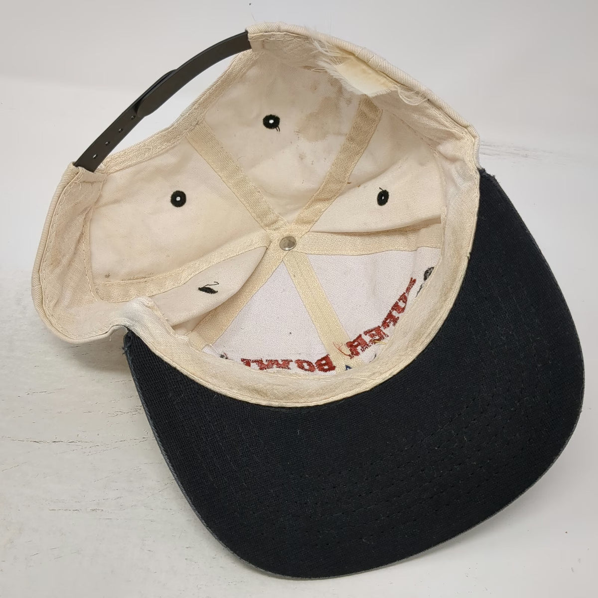 Dallas Cowboys Super Bowl XXX Champions Hat Beige Snapback Star Logo NFL Vintage