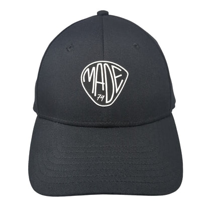 Made 79 Snapback Hat Black One Size Adjustable Vent Holes TaylorMade