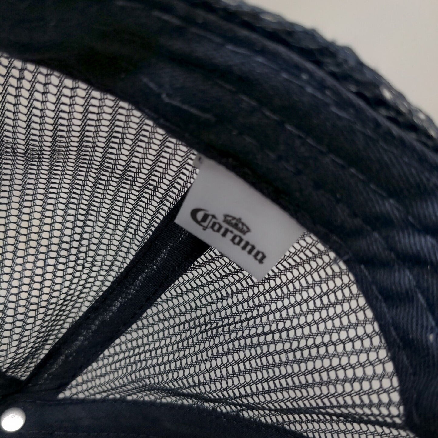 Corona Snapback Mesh Back Trucker Hat Multi One Size Bottle Opener