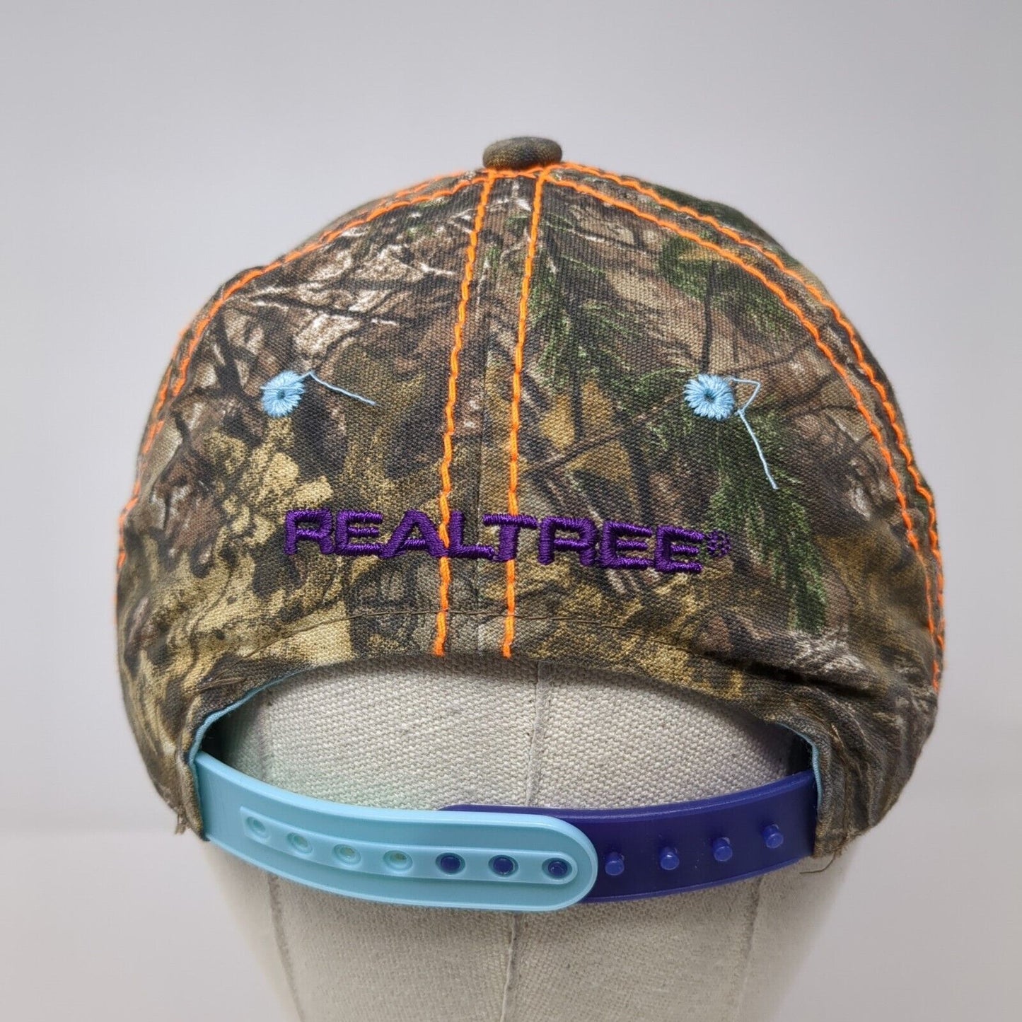Realtree Women's Snapback Hat Camouflage OS Ladies Fit Embroidered Outdoor Cap