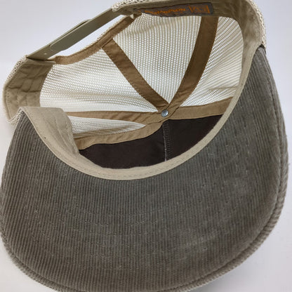 Richardson Trucker Hat Brown One Size Bruneau Round Up Corduroy Rope