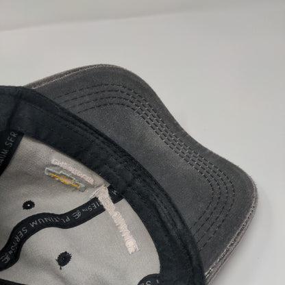 Chevrolet Performance Strapback Hat Gray OSFM Adjustable Outdoor Cap Platinum