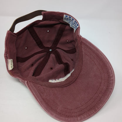 Ft. Lauderdale Slideback Baseball Cap Red One Size Adjustable Embroidered Adams