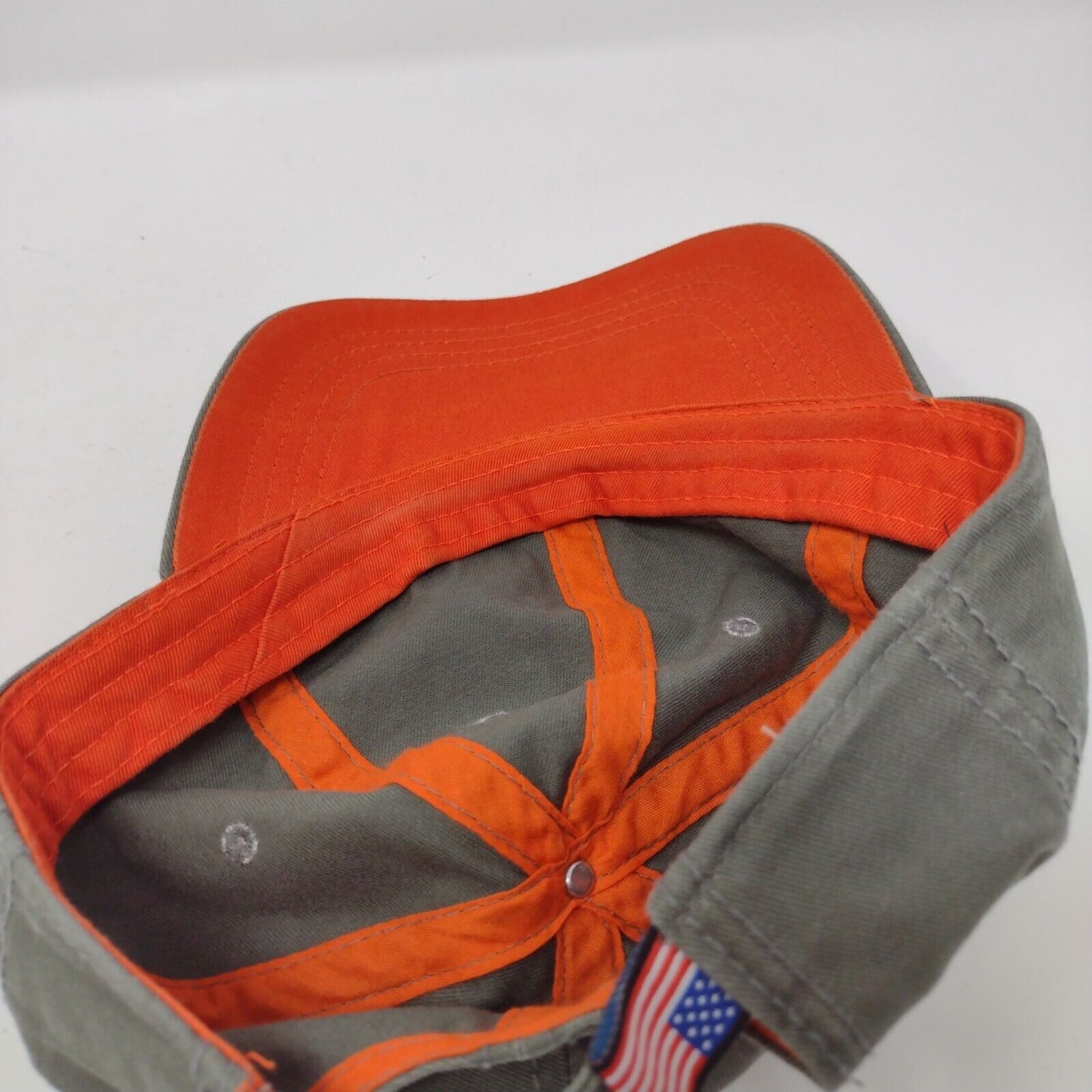 Army JROTC Slideback Hat Gray OSFA Adjustable Vent Holes Cobra