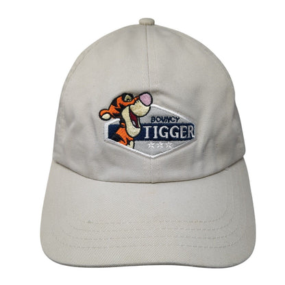 Disney Tigger Slideback Hat Tan One Size Adjustable Embroidered 6 Panel Pooh
