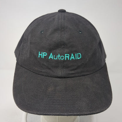 HP AutoRAID Slideback Hat Gray One Size Adjustable Embroidered Yupoong