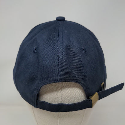 SVTCC Library Slideback Hat Blue One Size Embroidered Solid 5 Panel