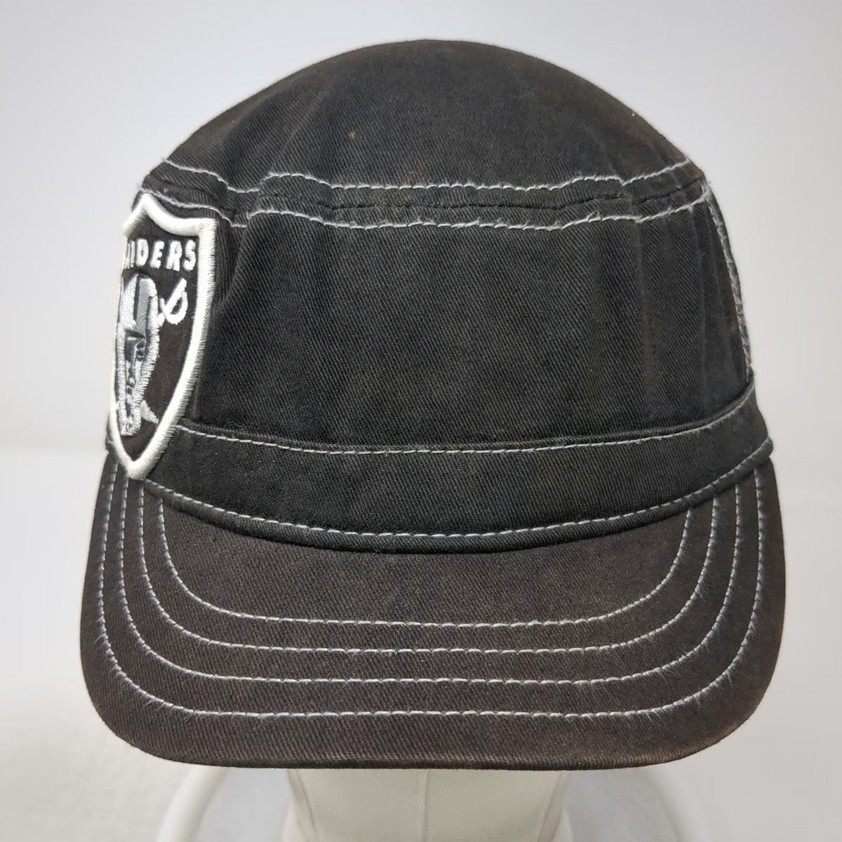 Las Vegas Raiders NFL New Era Army Cap Black Women's One Size Strapback Logo