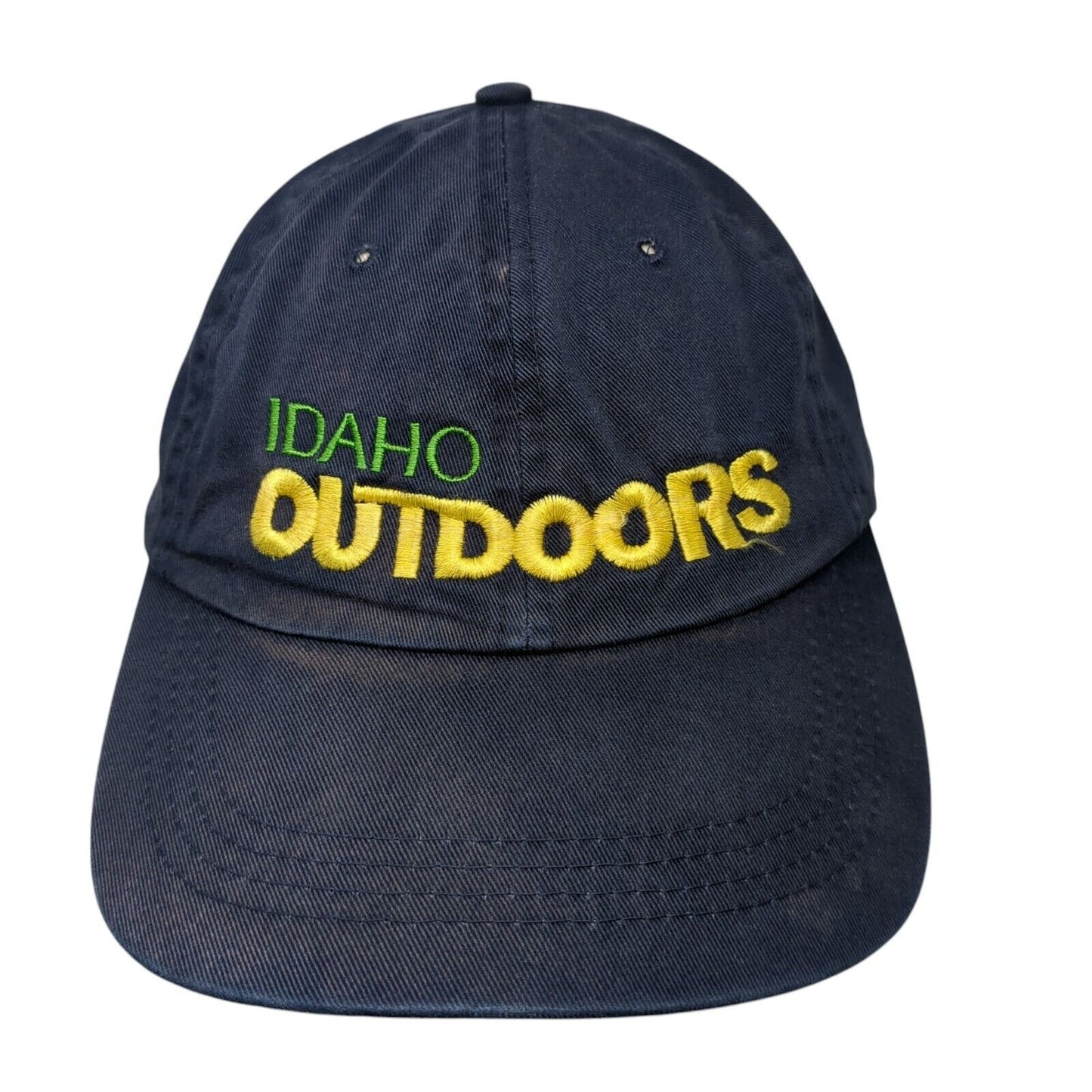 Idaho Outdoors Slideback Hat Blue OSFA Adjustable Embroidered Port Authority