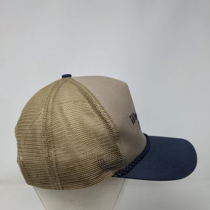 Winnebago-Itasca Travelers Snapback Rope Trucker Hat Multi One Size Mesh Back