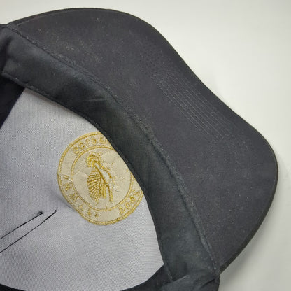 NWTF 5 Panel Black Hat One Size Golden Gobbler 2004 Embroidered Logo Hunting