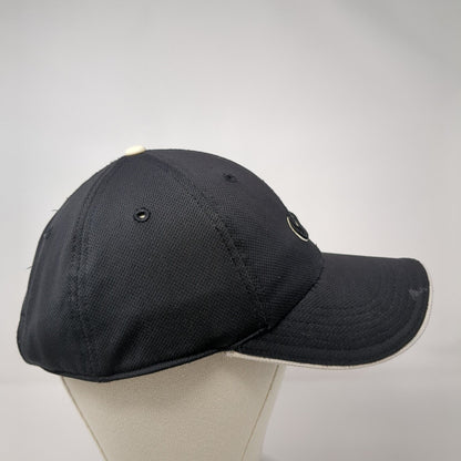 Nike Golf Strapback Hat Black One Size Adjustable Embroidered Swoosh