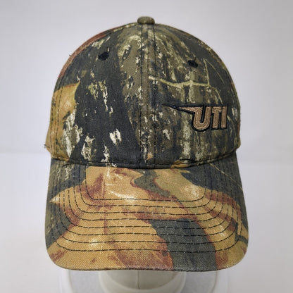 UTI Strapback Hat Camouflage One Size Adjustable Embroidered Port Authority