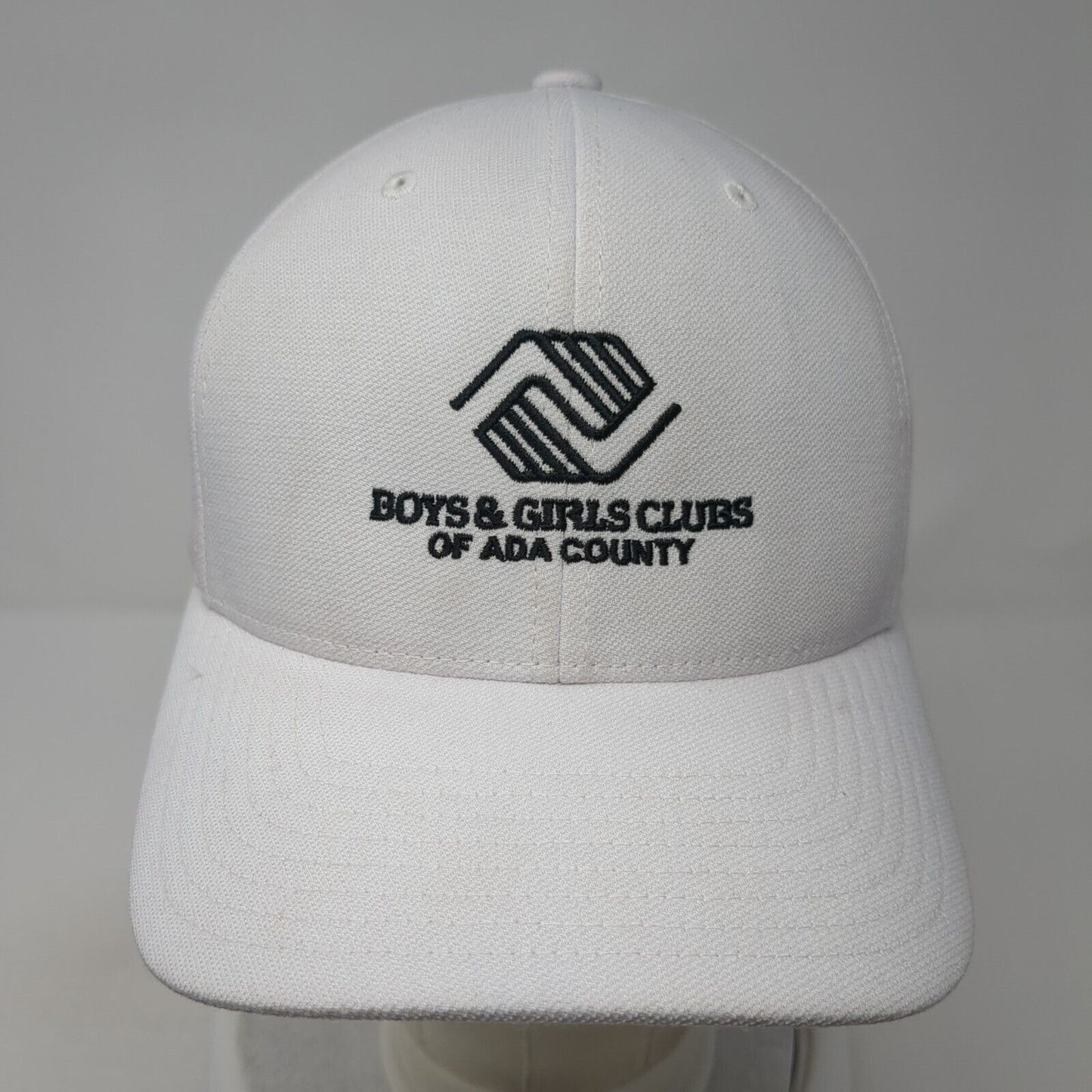 Boys & Girls Clubs Of Ada County Snapback Hat White One Size Flexfit 110