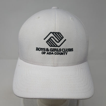 Boys & Girls Clubs Of Ada County Snapback Hat White One Size Flexfit 110