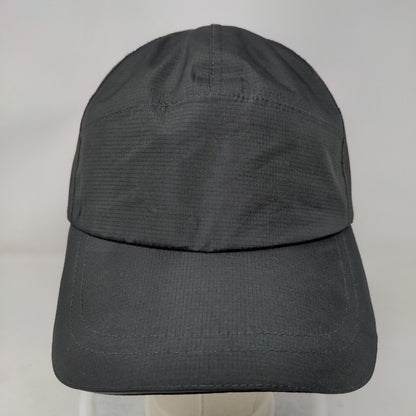 Unbranded Slideback Hat Solid Black One Size Adjustable Outdoor Blank