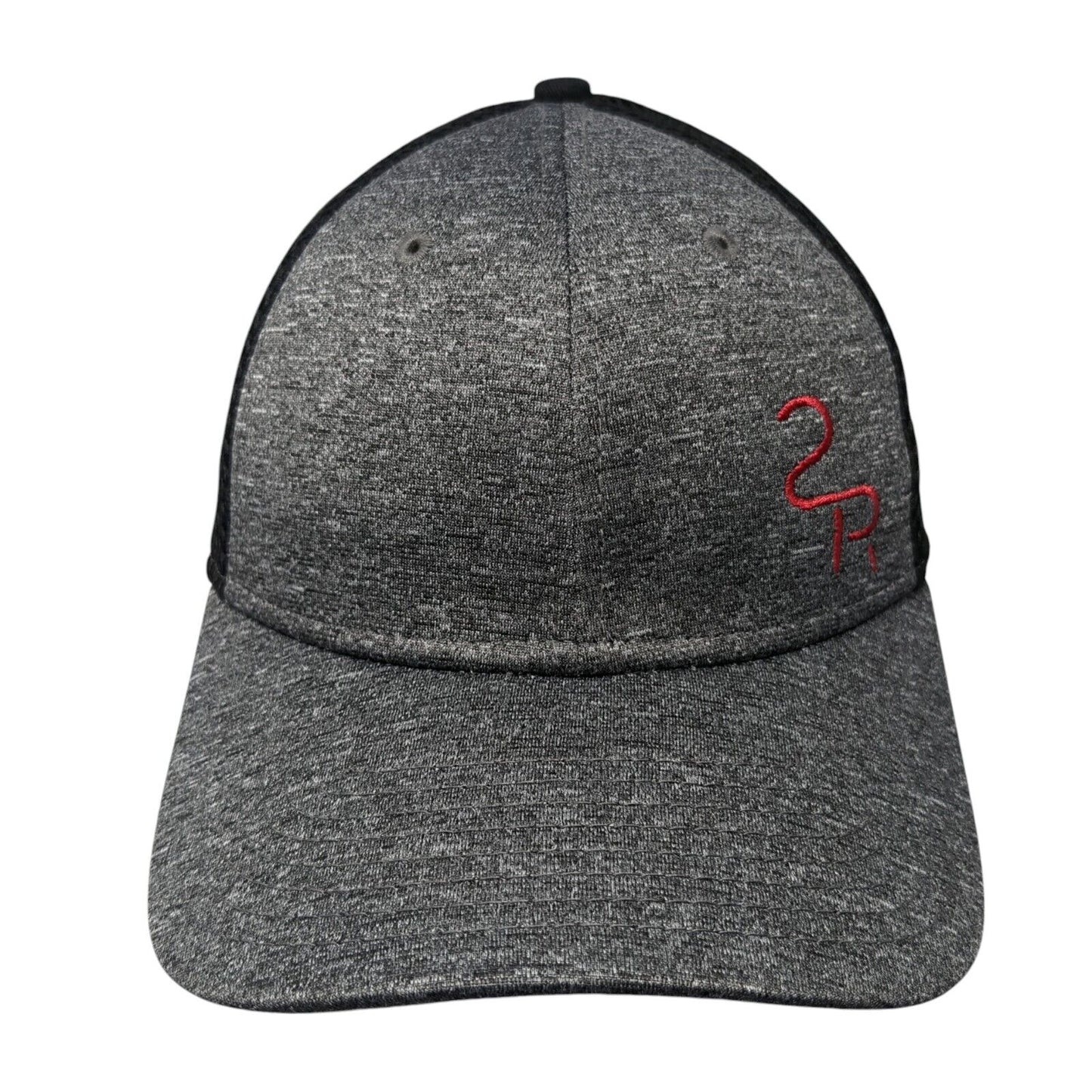 Requa Bros. Fitted Mesh Back Hat Gray M-L Colorblock New Era 39Thirty