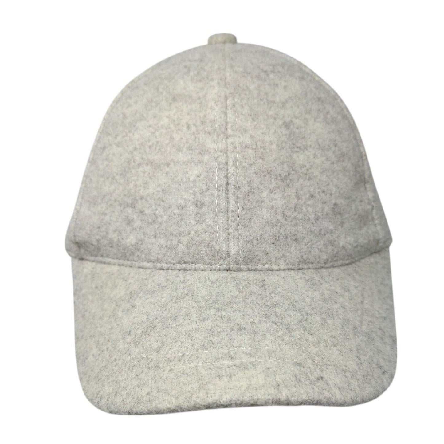 Unbranded Strapback Hat Tan One Size Solid Adjustable 6 Panel Blank
