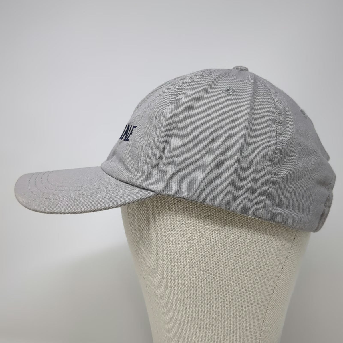 Gray OSFM Baseball Cap Ft. Lauderdale FL Embroidered Adjustable Slideback Hat
