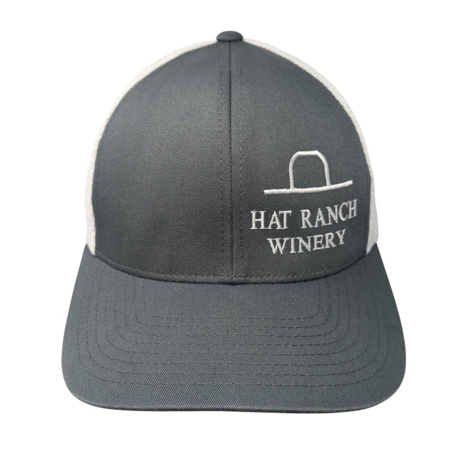 Hat Ranch Winery Snapback Trucker Hat Gray OS Adjustable 110F Pacific Headwear