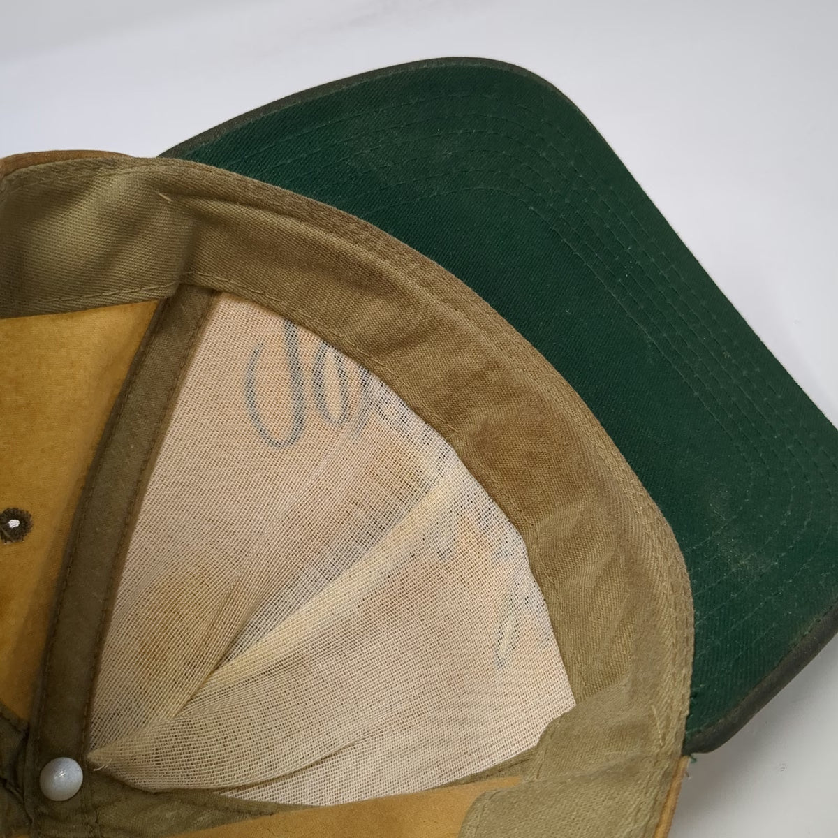 Weatherby Baseball Cap Brown Green One Size Adjustable Hunting Shooting Hat