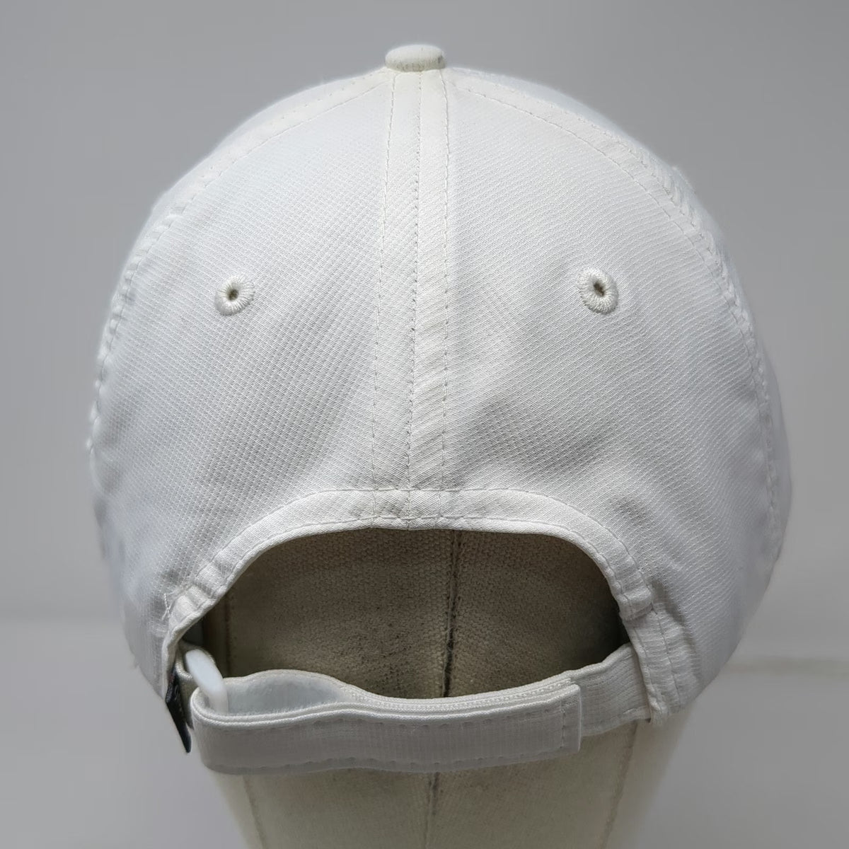 Imperial Baseball Cap White One Size Salishan Golf Links Strapback Hat Golfing