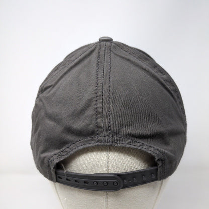 CAT Snapback Hat Gray One Size Adjustable Embroidered Colorblock