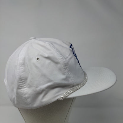 HR Hansen Rice Inc. General Contractor Snapback Rope Hat White OSFA