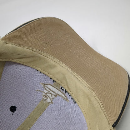 Baseball Cap Beige OS North Shore Hawaii Surfer Strapback Hat Surf Beach Travel
