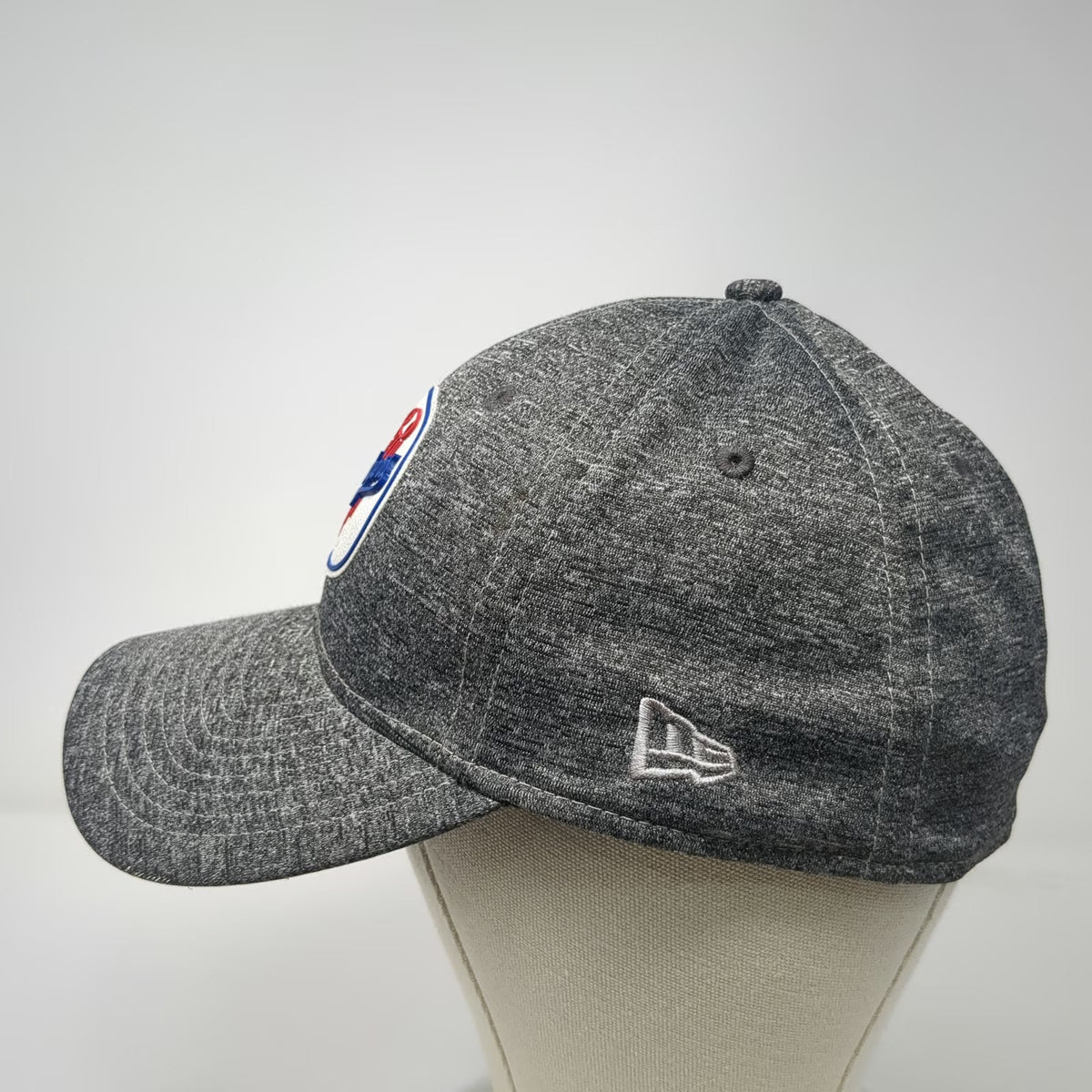 New Era Los Angeles Dodgers MLB Baseball Cap Gray L 39THIRTY Stretch Fit Hat