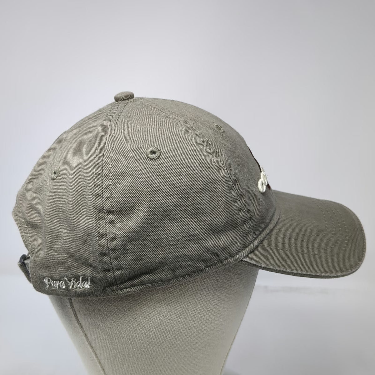 Branding Costa Rica Baseball Cap Brown One Size Pura Vida CR Embroidered hat