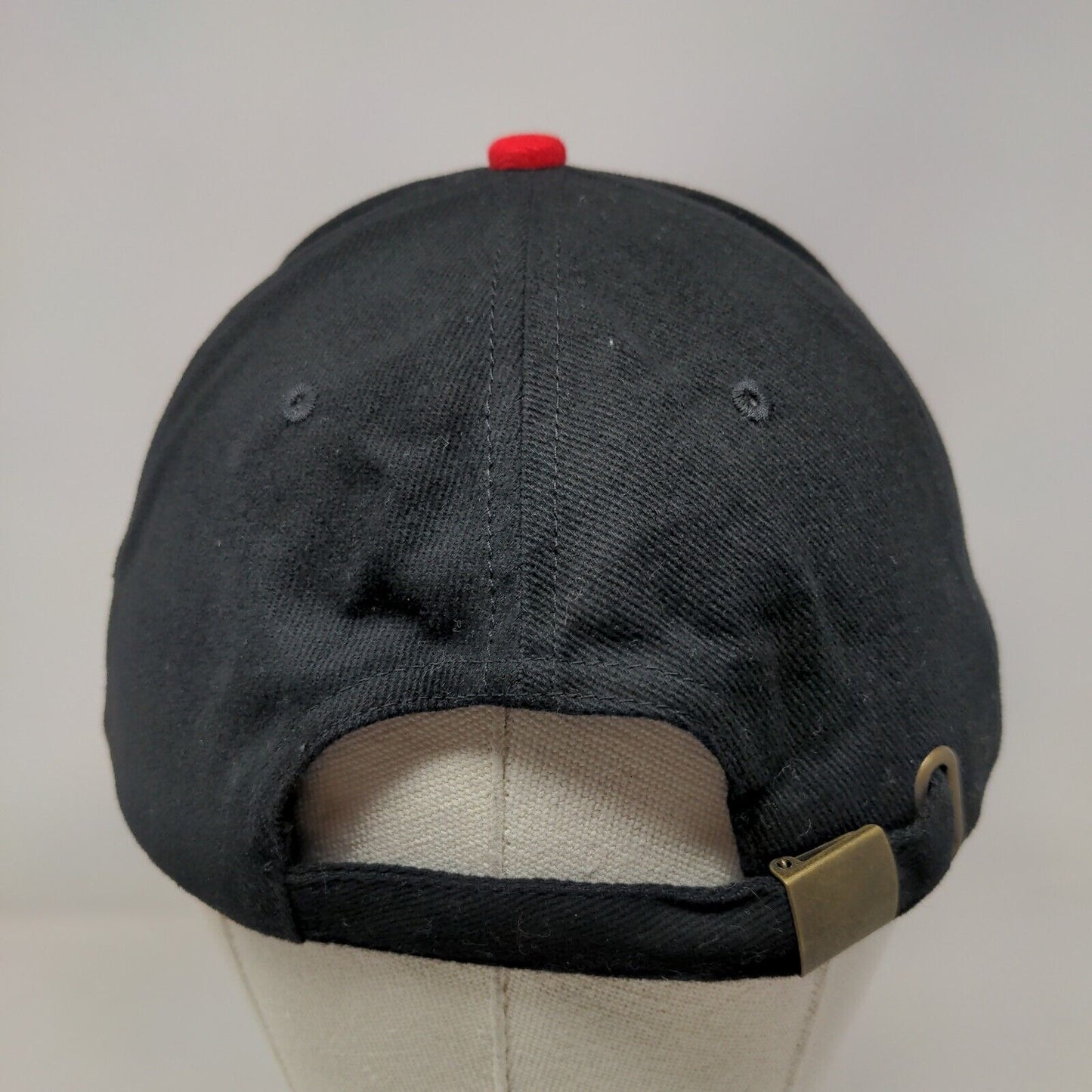 Marco Slideback Hat Black One Size Embroidered Adjustable Colorblock