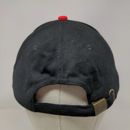 Marco Slideback Hat Black One Size Embroidered Adjustable Colorblock