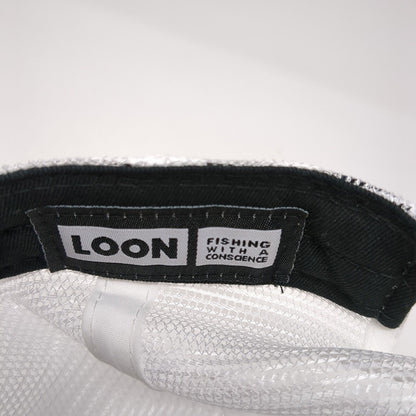 Loon Outdoors Snapback Trucker Hat Brown One Size Adjustable Mesh Back