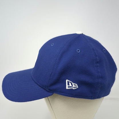 New Era Los Angeles Dodgers MLB Baseball Cap Blue XL Stretch Fit 39THIRTY Hat
