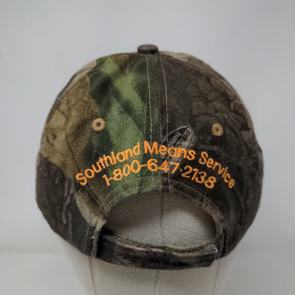 Southland Container Inc. Strapback Hat Camo One Size Embroidered Chipola