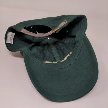 Jameson Irish Whiskey Men's Slideback Hat Green Embroidered Logo 100% Cotton