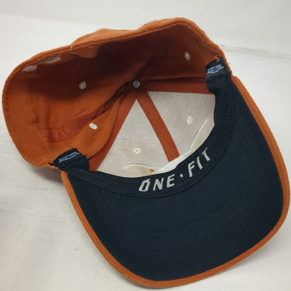 Top of the World Texas Longhorns NCAA Baseball Cap Brown OS Stretch Fit Hat